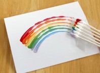 Как нарисовать радугу?