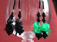 Как из намистин сделать сережки за 20 минут?