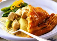 Как сделать вкусный пирог с курицей?