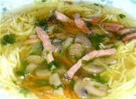 Как варить вермишелевий суп; как приготовить вермешелевий суп?