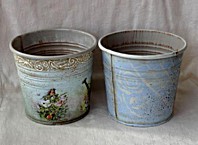 Мастер класс декупаж кашпо