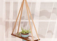 Как сделать подставку для цветов своими руками?