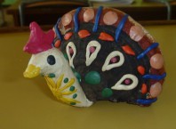 Как сделать павича из пластилина ребенку 5 лет?