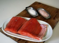 Как посолить кету: кета солона со специями