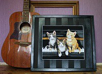 Как сделать паспарту для вышивки?